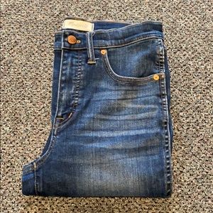Madewell High Rise Skinny Jeans - 10” dark wash